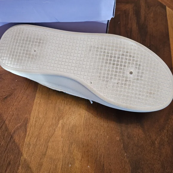 Madden Girl Casual Cream Canvas Loafers - Picture 3 of 5